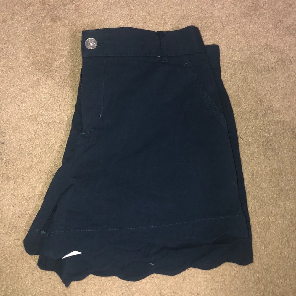 Lauren James scalloped shorts